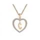 thumbnail image 1 of Collar para mujer, joyería para mujer, joyería de moda para mujer, regalo para mujer, 26 letras en inglés, nombre, cadena, colgante, collar, joyería, pulsera, collar, 1 of 3