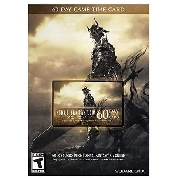 Final Fantasy XIV: A Realm Reborn 60 Day Time Card