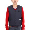 thumbnail image 2 of Chaqueta de calentamiento de invierno Fugacal Unisex USB 6 tamaños azul oscuro, 2 of 6
