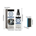 thumbnail image 3 of Multi-Functional Wheel Hub Renewal Agent, Rust Remover Spray for Metal,Multifunctional Metal Rust Remover,Car Rust Removal Spray,Iron Powder Remover (1PCS*30 ML), 3 of 8