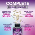 thumbnail image 6 of Multivitamin for Women - with Vitamins A, C, D, E, B6, B12, Zinc, Calcium & Magnesium, Womens Daily Multi Vitamin Multimineral Supplement for Bone Health, Energy & Immune Support - 120 Capsules, 6 of 10