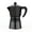 black, variant on Stovetop Espresso Maker 6 Cups Moka Pot, Italian Cuban Greca Coffer Maker, Easy to Use & Clean, BLACK Espresso Coffee Percolator, Aluminum & Durable, Best Kitchen Gift