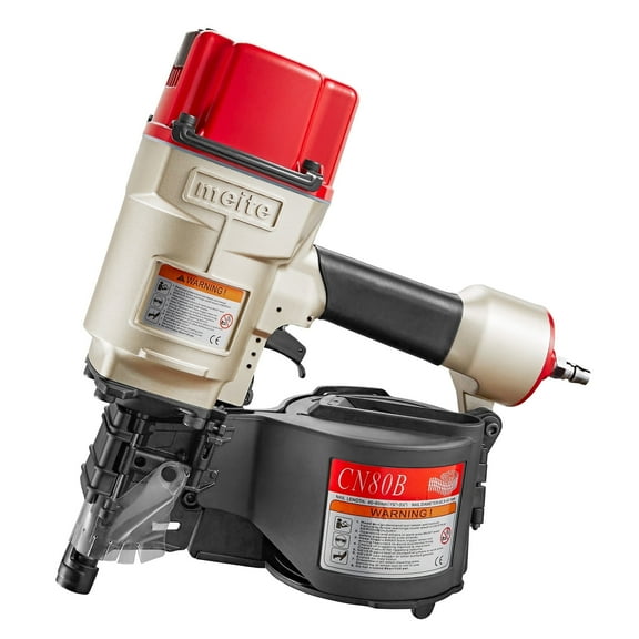 MEITE CN80B Pneumatic Coil Siding Nailer 15 Degree 2" to 3-1/4" Industrial Coil Nail Gun