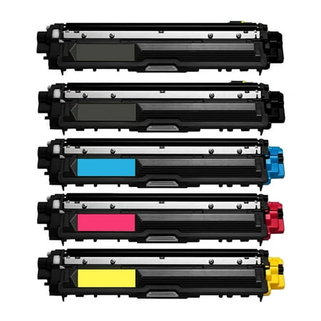 5 Pack New Compatible with Brother TN225BK x2 TN225C TN225M TN225Y Toner Cartridge for Brother HL-3170CDW 5 Pack New Compatible with Brother TN225BK x2 TN225C TN225M TN225Y Toner Cartridge for Brother HL-3170CDW