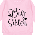 thumbnail image 3 of Inktastic Big Sister Girls Cute Announcement Toddler Sweatshirt, 3 of 4