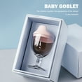 thumbnail image 3 of Baby Goblet No Spill Baby Sippy Cup Copa Vino para Baby Kid Party (rosa), 3 of 9