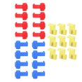 thumbnail image 1 of Crimp Electrical Cable Snap, Insulation Quick Connector, Safe Beautiful Home Appliances Electrical Controls Power Supplies For Electrical Wires Blue Red And Yellow, 1 of 8