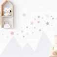 thumbnail image 4 of Calcomanías de pared de estrellas, pegatinas de pared removibles, decoración del hogar, fácil de despegar, paredes pintadas, vinilo metálico, pegatina decorativa para pared para bebés, niños,, 4 of 8