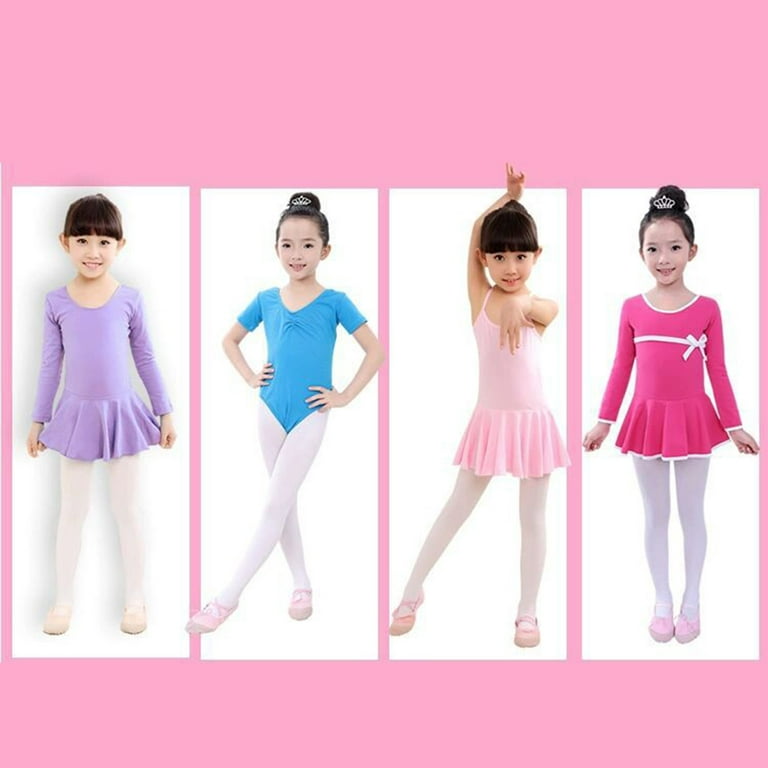 Girls Ballet Dance's Tights Stretchy Leggings Pants Ballet Footed