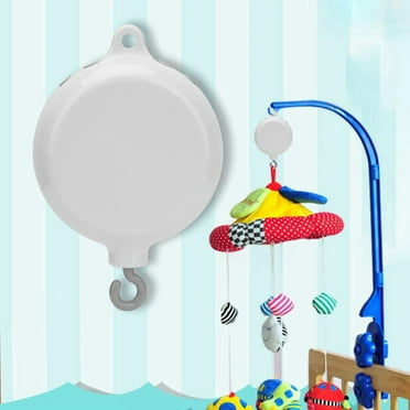 MesaSe Baby Auto Music Mobile Crib Toys Attachments (New 35 Songs Basic Version, Only Music Mobile Mobile),Newborn Hanging Melody Toys for Crib Bed Bassinet Stroller Rail