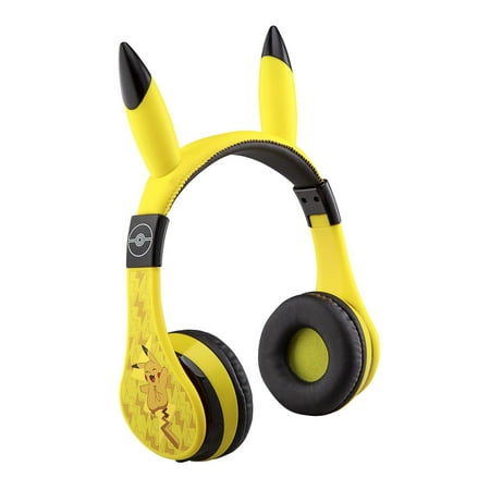 eKids - Pokemon Pikachu Bluetooth Headphones - yellow