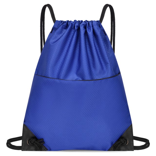 TFixol Royal Blue Oxford Cloth Drawstring Backpack for Gym, Travel, and Outdoor Adventures