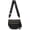 Black, variant on Checkered Crossbody Bag Nylon Bum Bags for Women Spacious Handbags Checkered Purse Fanny Packs with Shoulder Strap