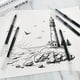 thumbnail image 5 of HNZHSL 20 Pcs Bolígrafo de Gel 0.5mm, Pluma Tinta Liquida, Bolígrafos de Gel de Punto Fino, Bolígrafos Gel Punto Fino Un Marcador Que Escribe Suavemente y No Rompe la Tinta, 5 of 6