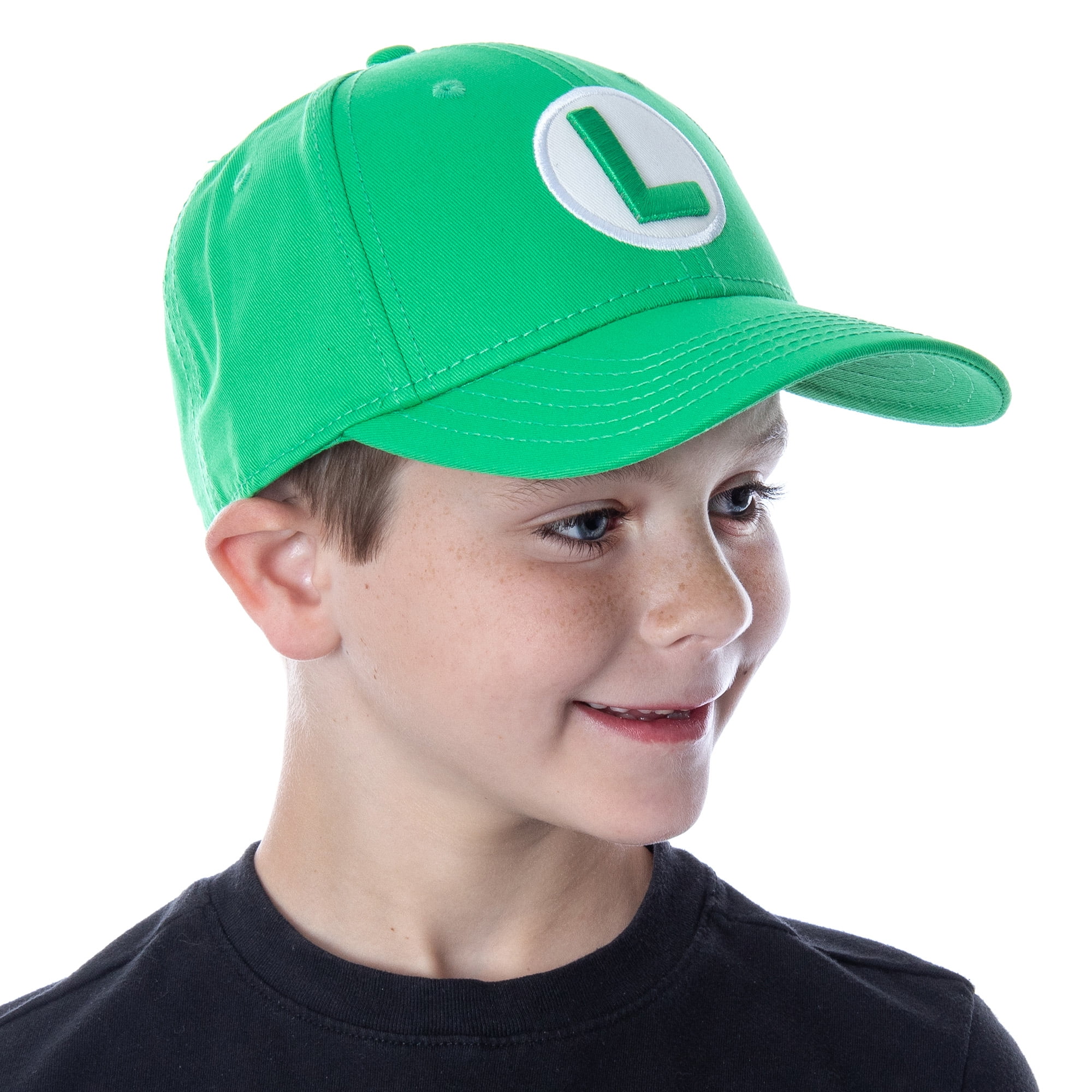 Ice Mario Luigi Embroidered Cap