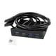 thumbnail image 5 of 4 interfaces Adaptador del cubo del panel frontal Hubs USB Panel delantero PC para el estuche de computadora de la PC USB 3.0 FLOPPY DRIVE BAY, 5 of 8