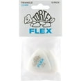 thumbnail image 3 of Dunlop 456 Tortex Flex Triangle Guitar Picks - 12 Pack - 1.0mm, 3 of 4
