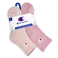 thumbnail image 3 of Calcetines Champion High Quarter para mujer, paquete de 6, 3 of 6