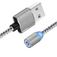 thumbnail image 2 of Cable de carga trenzado magnético de 1 m para la línea de carga de Android Reemplazo del cable del cargador portátil seitruly PJ6240-04, 2 of 2