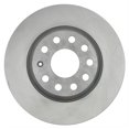 thumbnail image 2 of KarParts360 For Volkswagen Eos 2007 2008 Brake Disc Driver OR Passenger Side | Single Piece | Rear | Natural | Plain Surface, 2 of 4