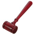 thumbnail image 2 of Wooden Judge Hammer Judge Gavel Court Hammer Auction Gavel Kids Cosplay Hammer, 2 of 2