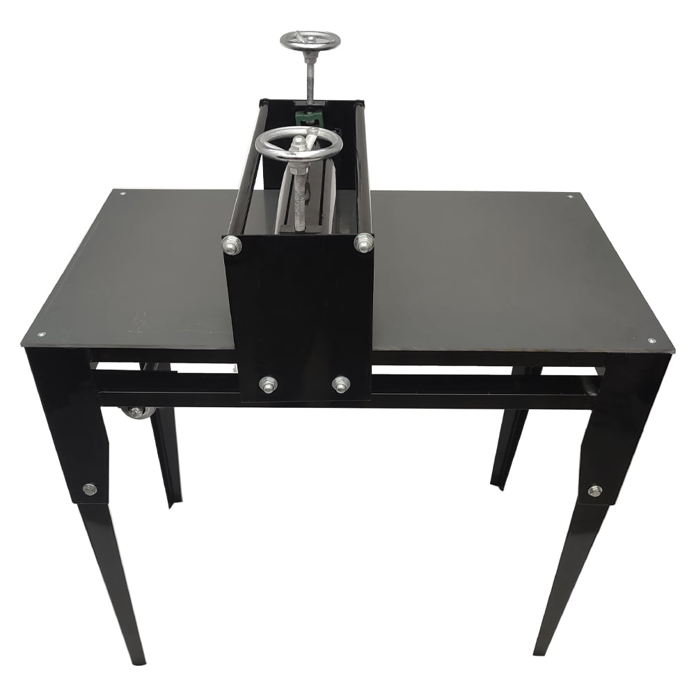 Ceramic Clay Plate Machine Manual Pottery Making Machine Adjustable Slab Roller for Ceramics