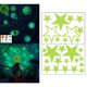 thumbnail image 5 of Calcomanías de decoración de pared Sunnimix 27 piezas estrellas pegatina de techo luminosa, 5 of 7