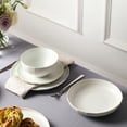 thumbnail image 3 of Stone Lain Rio 4-Piece Pasta Bowl Set Stoneware, Beige, 3 of 7