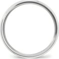 thumbnail image 2 of 14K White Gold 14Kw 5mm Bevel Edge Comfort Fit Band Size 5.5 Made In United States wbec050-5.5, 2 of 5