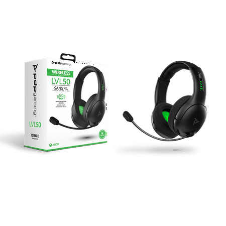 PDP - LVL50 Wireless Stereo Gaming Headset for Xbox - Black
