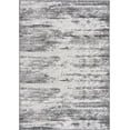 thumbnail image 2 of Unique Loom Outdoor Modern Collection Area Rug - Cartago (7' 10" x 11' Rectangle Charcoal/Ivory), 2 of 6