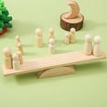 thumbnail image 4 of 14x Wooden Balance Scale Toy Counting Game Balance Training Balance Math Toys, 4 of 8