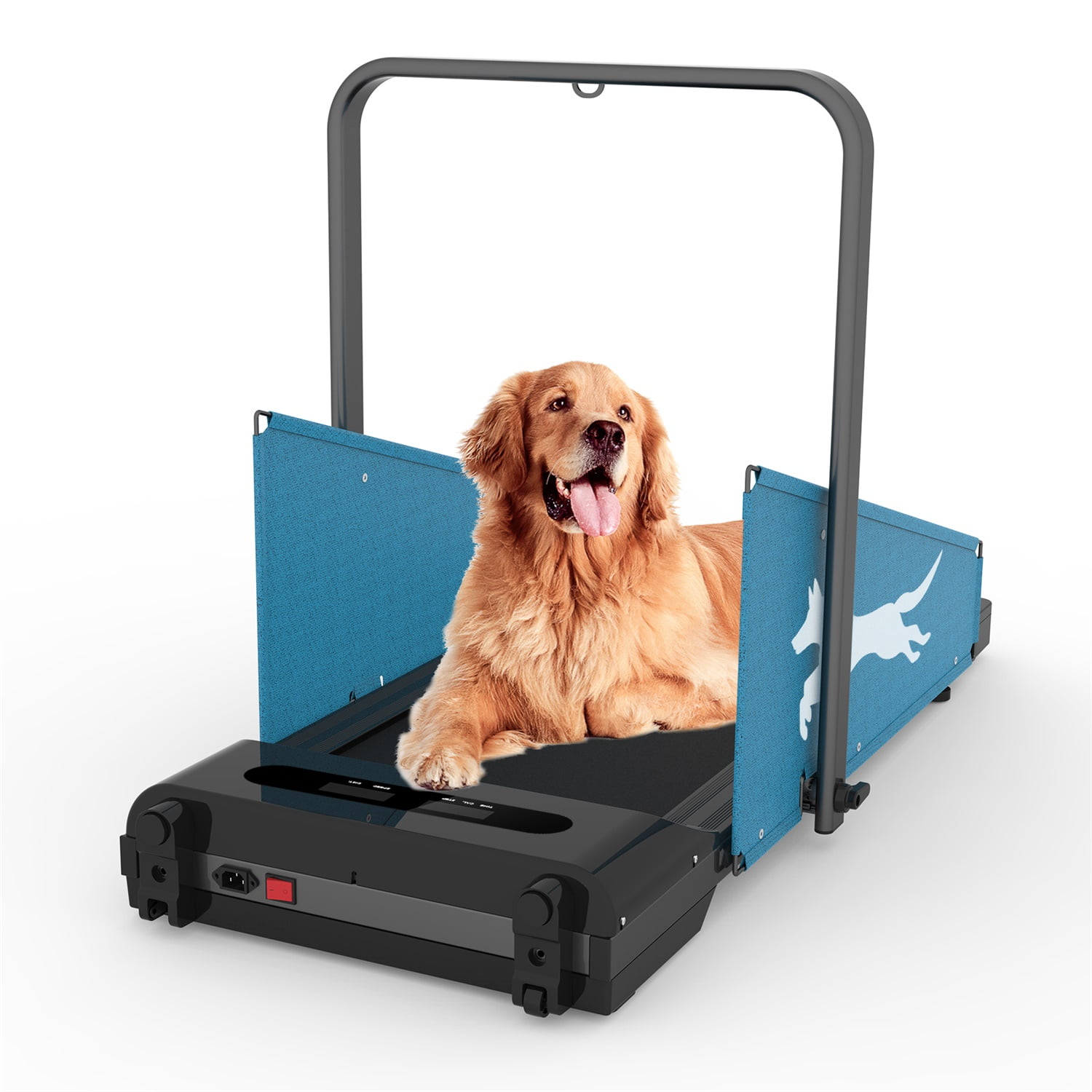 Pefilos 51" Dog Treadmill, Indoor Training Treadmill Run Walk for Small and Medium Dogs, Blue Pefilos 51" Dog Treadmill, Indoor Training Treadmill Run Walk for Small and Medium Dogs, Blue