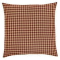thumbnail image 2 of VHC Brands 20152 Navy Check Fabric Euro Sham - 26 x 26 in., 2 of 2