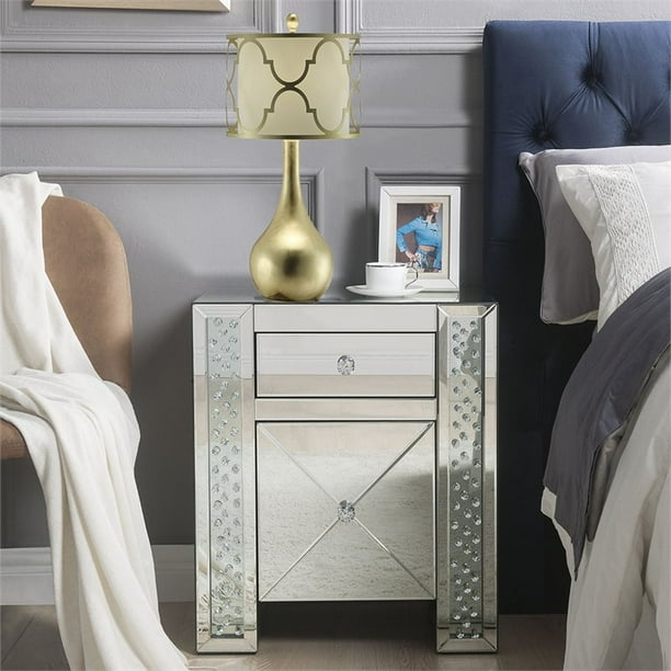 Mirrored clearance nightstand walmart