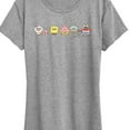 thumbnail image 3 of Spongebob Squarepants - Adorabob Lineup Full Color - Women's Short Sleeve Graphic T-Shirt, 3 of 6