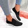 thumbnail image 2 of Zapatos sin cordones con suela ortopédica Zapatillas de deporte de moda para mujer Zapatillas de plataforma para mujer Zapatos para caminar, 2 of 3