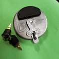 thumbnail image 3 of 7X7700 164-4858 349-7059 123-6305 Black Stainless Steel Locking Fuel Cap with 2 Keys for Caterpillar CAT 525C, 535B, 535C, 515, 525, 525B Tractor, 3 of 3