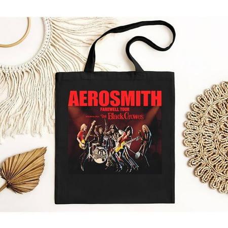 vintage TBag perfect for everyday wear  sports  and more  Aerosmith Farewell Tour 2023 Tote Bag  Aerosmith Peace Out Tour Bag  Aerosmith Band Bag  Aerosmith Concert Bag  Aerosmith Vintage Bag-TH10688