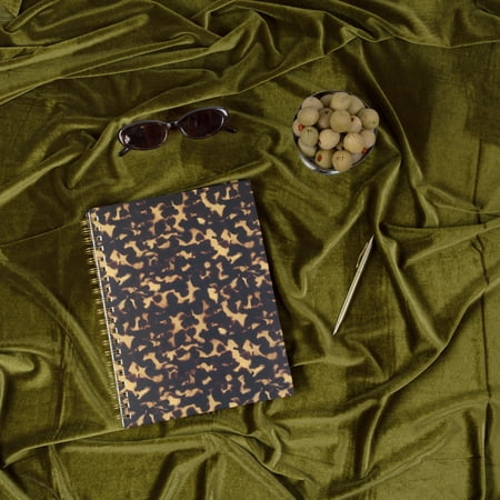 Pearhead Tortoiseshell Spiral Notebook, College-Ruled, 8 x 10.5 Inches