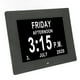 thumbnail image 4 of Reloj Digital Reloj Calendario Demencia Set de Reloj Digital de Día con Pantalla Grande de 7 pulgadas y 12 Modos de Alarma para Personas con Visión Reducida Extra Grande, 4 of 8
