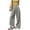 238#Black, variant on Womens Striped Wide Leg Palazzo Pants High Waisted Elastic Drawstring Casual Lounge Trousers with Pockets Green S