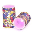 thumbnail image 7 of Yayeee Flameless Candles with Remote Flickering Battery Operated Multi Color Changing, Art Triangles, 7 of 7