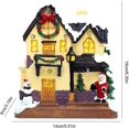 thumbnail image 2 of Anime Light Up Christmas Village, Led Miniature Christmas Village House, Christmas Village House Christmas DecorationsNEW6, 2 of 4