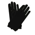 thumbnail image 4 of Mifelio Gloves for Women Solid Gloves Fashion Ceremonial Women Short Dance Color Accessory Women Gloves Black One Size, 4 of 4