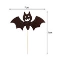 thumbnail image 6 of Opvise 2Pcs Cake Edge Card Funny Eye-catching Increase Atmosphere Happy Halloween Baking Cake Topper C, 6 of 8
