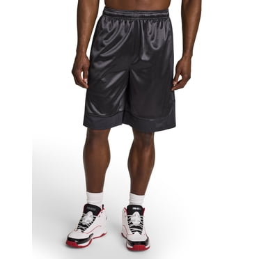 AND1 Men's and Big Men's All Court Short, 11" inseam, up to Size 5XL
