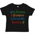 thumbnail image 3 of Inktastic North Carolina Grandma Loves Me Boys or Girls Toddler T-Shirt, 3 of 5