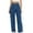 Blue, variant on Idoravan Jeans for Women Clearance under $5 Women's Trendy Denim Trousers Women's Trendy High Waist Loose Straight