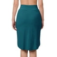 thumbnail image 4 of Niobe Clothing Womens High Waist Tulip Knee Length Skirt, 4 of 4